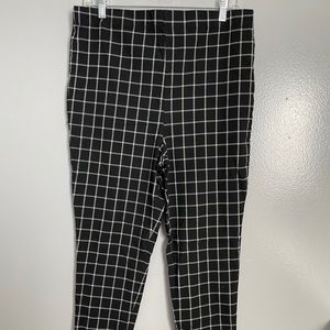 Forever 21 Stretchy Plaid Pants